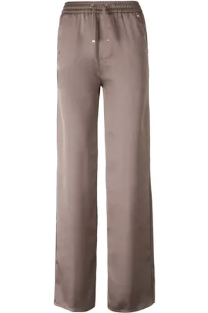HERNO Femme, Pantalons, Brun, Taille: 38 FR Pantalon Femme