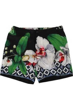 Dolce & Gabbana Homme, Maillots de bain, Multicolore, Taille: M Shorts de Plage Multicolores Orchid Maillots de bain