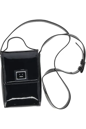 Acne Studios Femme, Pre-owned, Noir, Taille: ONE Size Pre-owned Cuir sacs-bandouliere