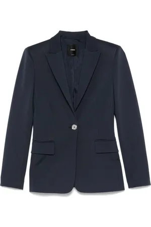 Pinko Femme, Vestes, Bleu, Taille: 38 FR Vestes Bleues pour Femmes