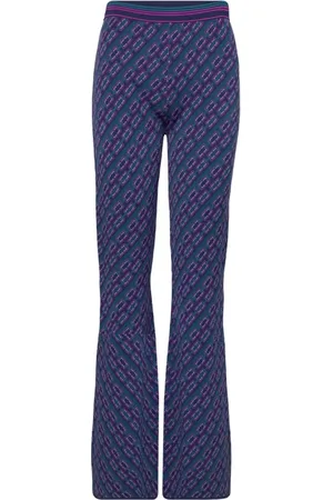 Diane von Furstenberg Femme, Pantalons, Multicolore, Taille: 36 FR Pantalon Large