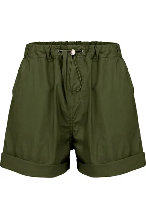 Bomboogie Femme, Shorts, Vert, Taille: 44 FR Bermuda with drawstring