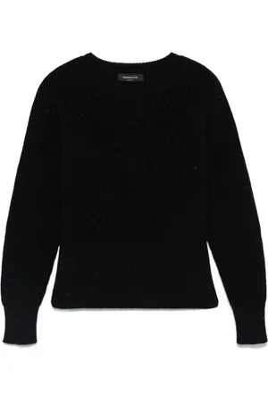 Fabiana Filippi Femme, Pulls, Noir, Taille: 38 FR Tricots de luxe pour femmes