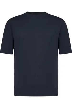 Malo Homme, Tops, Bleu, Taille: 2XL T-shirt Bleu Design Élégant