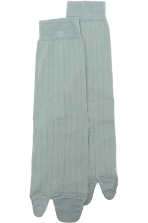 Maison Margiela Femme, Sous-vêtements, Vert, Taille: S Mint Bootleg Socks