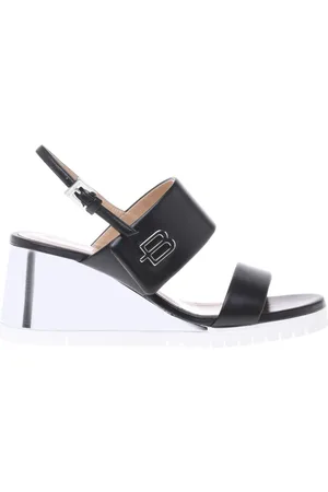 BALDININI Femme, Chaussures, Noir, Taille: 40 EU nappa leather sandal