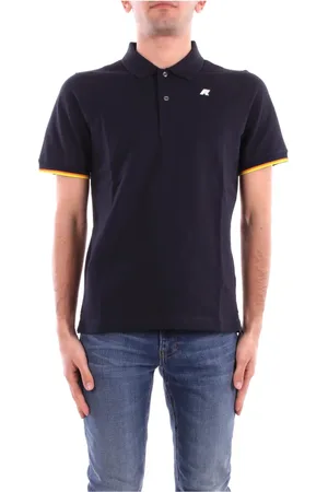 K-Way Homme, Tops, Bleu, Taille: XL Polo élégant avec logo et boutons
