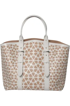 Alexander McQueen Femme, Pre-owned, Blanc, Taille: ONE Size Pre-owned Cuir cabas