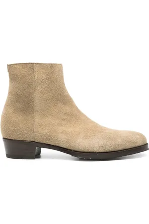 LIDFORT Homme, Chaussures, , Taille: 45 EU Chaussures à Talon Empilé avec Fermeture Éclair Latérale