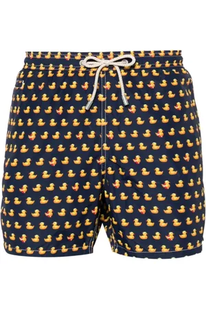 MC2 SAINT BARTH Homme, Maillots de bain, Multicolore, Taille: XL Short de Bain Imprimé Canards