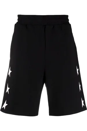 Golden Goose Homme, Shorts, Noir, Taille: L Shorts Bermuda Noirs Élégants et Confortables