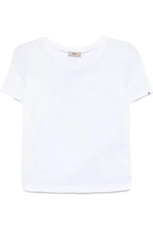 HERNO Femme, Tops, Blanc, Taille: 36 FR Tee-shirt Femme Style Décontracté