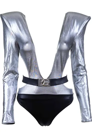 Dolce & Gabbana Femme, Tops, Gris, Taille: 40 FR Costume Femme