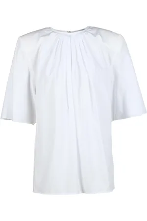 ALEXANDRE VAUTHIER Femme, Blouses et Chemises, Blanc, Taille: 40 FR Chemisier en Coton