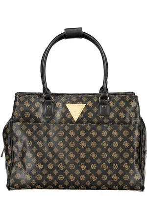 Guess Femme, Sacs, Brun, Taille: ONE Size Sac de Voyage Marron avec Poignées