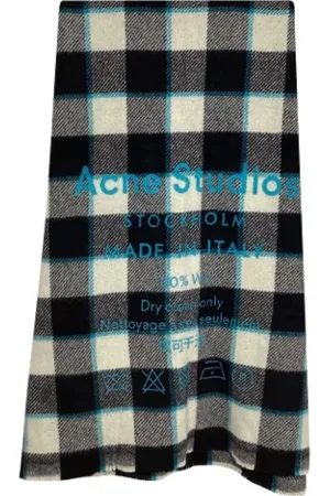 Acne Studios Femme, Pre-owned, Multicolore, Taille: ONE Size Pre-owned Laine foulards