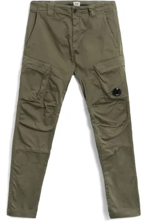 C.P. Company Homme, Pantalons, Vert, Taille: L Pantalon Cargo Vert Style Confortable Vêtement