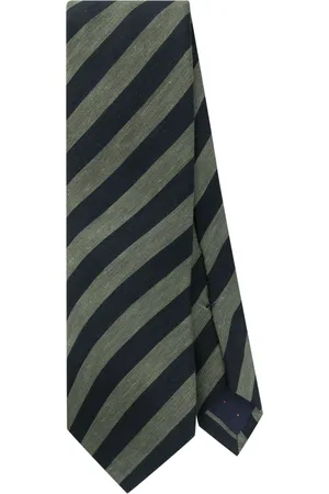 Paul Smith Homme, Accessoires, Multicolore, Taille: ONE Size Cravate rayée pour homme en style Slub