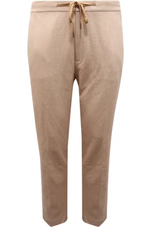 Paolo Pecora Homme, Pantalons, , Taille: M Pantalon Décontracté avec Mélange Viscose