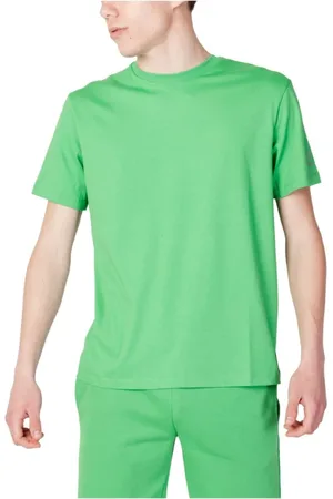 sunseeker Homme, Tops, Vert, Taille: L T-shirt en coton vert Collection Printemps/Été