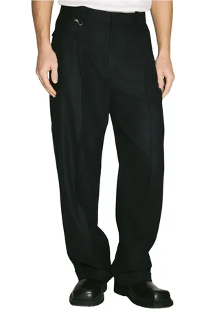 Eytys Homme, Pantalons, Noir, Taille: S Pantalon en laine twill avec matériel noué