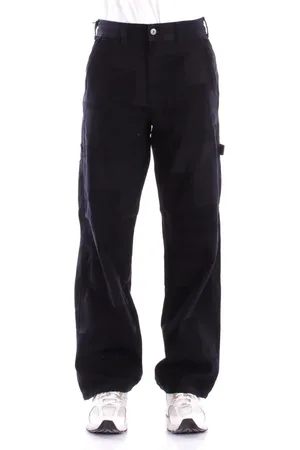 Dickies Homme, Pantalons, Noir, Taille: W31 Logo Dos Fermeture Éclair Boutons Pantalon