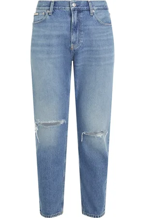 Calvin Klein Homme, Jeans, Bleu, Taille: W31 Jean taille haute coupe décontractée