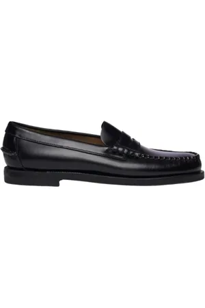 SEBAGO Femme, Chaussures, Noir, Taille: 37 EU Mocassin Classique Dan Cuir Noir