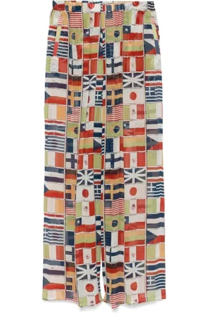 BODE Femme, Pantalons, Multicolore, Taille: 38 FR Pantalons internationaux élégants