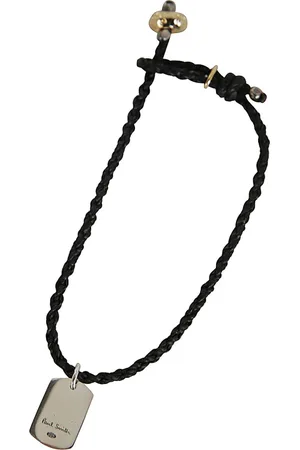 Paul Smith Homme, Accessoires, Noir, Taille: ONE Size Bracelet Homme Thread Tag Design Élégant
