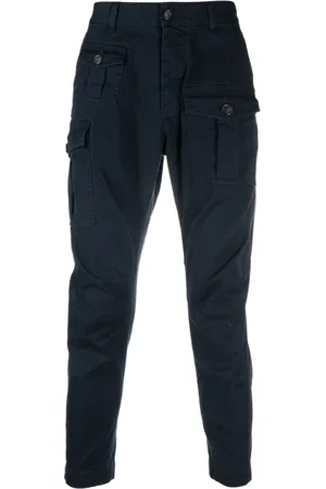 Dsquared2 Homme, Pantalons, Noir, Taille: S Pantalon Cargo Slim-Cut