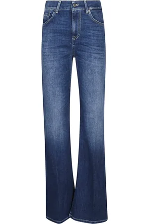 Dondup Femme, Jeans, Bleu, Taille: W24 Pantalon Élégant Bleu