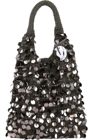 J.W.Anderson Femme, Sacs, Multicolore, Taille: ONE Size Sac Hobo à Paillettes Gunmetal Sac à main