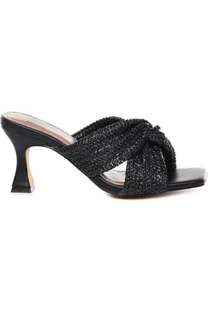Bibi Lou Femme, Chaussures, Noir, Taille: 37 EU Mules à talons noirs sandales