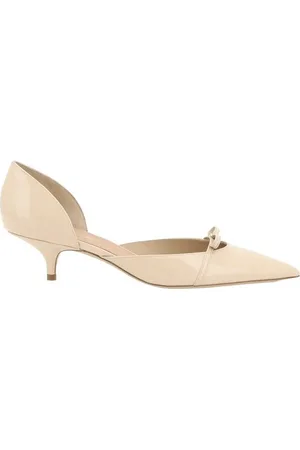 Salvatore Ferragamo Femme, Chaussures, , Taille: 36 1/2 EU Élégantes Escarpins en Cuir avec