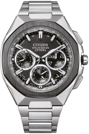 Citizen Femme, Accessoires, Gris, Taille: ONE Size Cc4104-53E - Satellite Wave GPS Cc4104-53E Attesa Satellite Wave GPS - Spaceship
