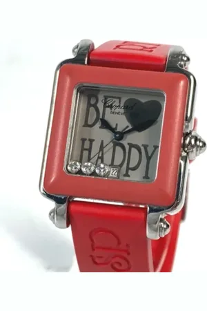Chopard Femme, Pre-owned, Rouge, Taille: ONE Size Pre-owned Verre montres