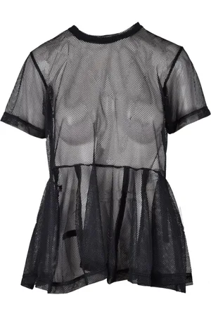 Comme des Garçons Femme, Robes, Noir, Taille: 38 FR T-shirt en polyester