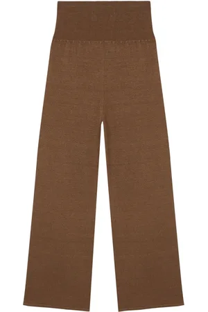 Cortana Femme, Pantalons, , Taille: 36 FR Alon, pantalon en lin et soie cannelle