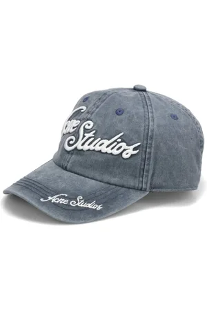 Acne Studios Homme, Accessoires, Bleu, Taille: ONE Size Faded Hat