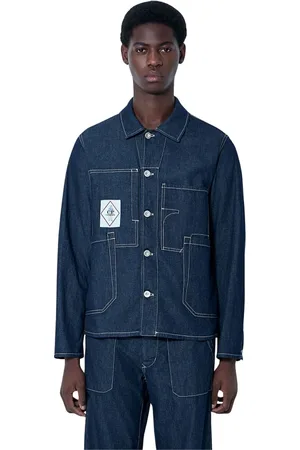 C.P. Company Homme, Vestes, Bleu, Taille: L Denim Chore Jacket