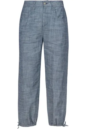 Alessia Santi Femme, Pantalons, Bleu, Taille: 34 FR Pantalon décontracté bleu marine