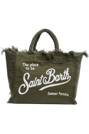 MC2 SAINT BARTH Femme, Sacs, Vert, Taille: ONE Size Sac à Bandoulière Vert Militaire