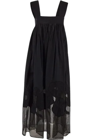 GENTRYPORTOFINO Femme, Robes, Noir, Taille: 36 FR Robe Maxi Élégante pour Femmes