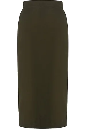Max Mara Femme, Jupes, Vert, Taille: 40 FR Jupe Élégante avec un Design Unique