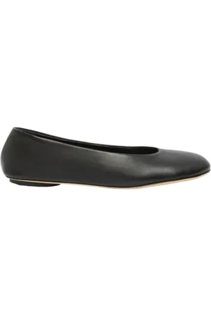 Max Mara Femme, Chaussures, Noir, Taille: 40 EU Chaussures Plates Ballerine Noires