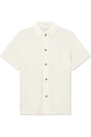 Les Deux Homme, Chemises, , Taille: M Chemise à Manches Courtes Verte