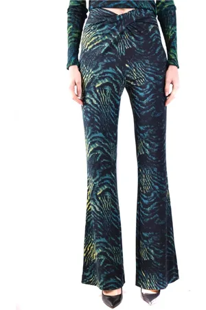 Diane von Furstenberg Femme, Pantalons, Multicolore, Taille: 36 FR Pantalons Élégants pour Femmes