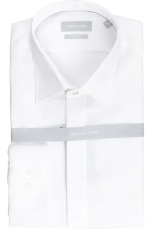 Michael Kors Homme, Chemises, Blanc, Taille: M Chemise Formelle