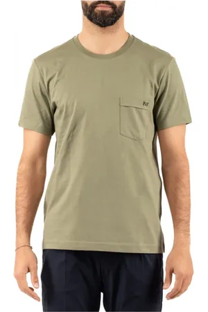 FAY Homme, Tops, Vert, Taille: S Haut Tricot Élégant